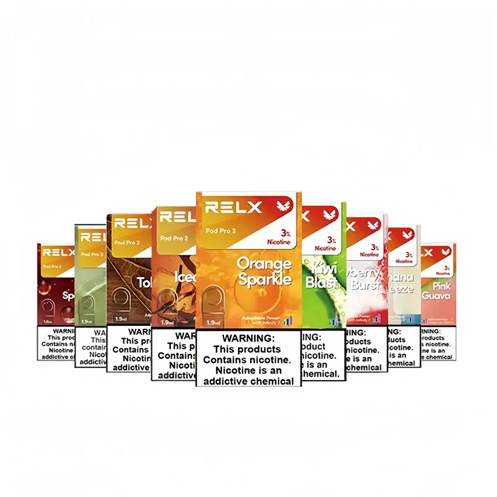 RELX 六代煙彈 ｜宙斯 Pro Pods 1.9mL｜通用悅刻五/六代煙彈 | 買四送主機