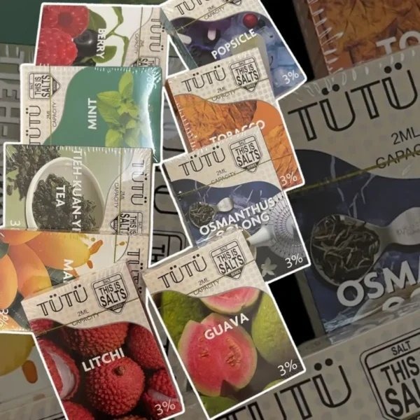 TUTX 煙彈 26 款口味全集：經典 SP2S 口感還原 | 通用一代主機 | 1.2Ω 陶瓷芯 | 3 顆裝